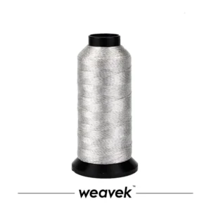 Silver Gray Fiber Anti Static Conductive Sewing Thread High Conductivity Wear Resistant Washable Medical EMI Shielding Workwear