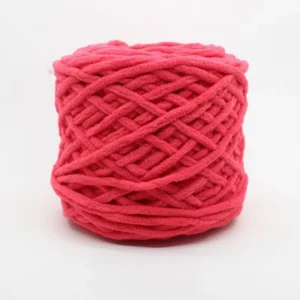 Single Strand 100% Polyester Fancy Knitting Yarn Chenille Yarn Multiple Solid Colors Ice Bar Thread for Hand Knitting Hat Scarf