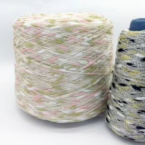 Special Fancy Polyester Yarn High Temperature Resistant for Crochet and Knitting Mercerized Dyed Pattern