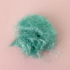Super Soft Metallic Yarn Fiber for Blending Wool Knitting Polyester/Nylon/Metallic Lurex Angelina Fiber Sparkle