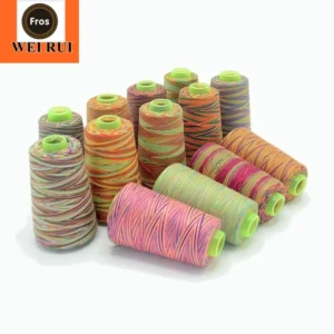 Tex 27 Overlock Sewing Thread Polyester Rainbow Sewing Overlock Threads