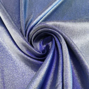 Two Tone Glossy Color Shifting Shimmer Polyester Metallic Yarn Dyed for Fashion