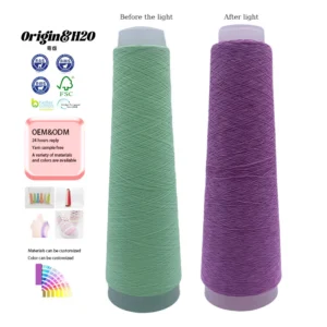 UV Color Changing Polypropylene Yarn Photochromic Fiber for Clothing
