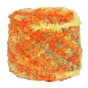 Vivid Color Super Soft Towel Yarn Fancy Fur Yarn Super Warm Puffy Chenille Yarn