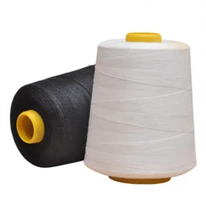 White 402 Sewing Machine Thread Large Roll 8000 Yards Flat Car Overlock Machine Thread Reel Factory Use China