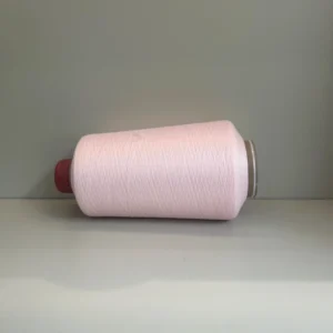 White NE 30/1 Core Spun Ring Spun Dyed Pattern Yarn Raw for Socks