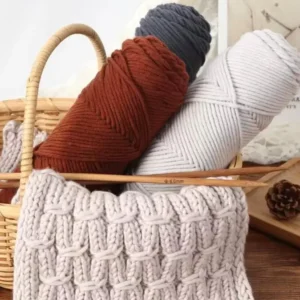Wool Yarn with Multiple Color Options Cotton and Wool Yarn
