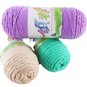 Yarn Crochet 100% Acrylic Milk Cotton Yarn 200G Crochet Yarn Milk Cotton for Crochet