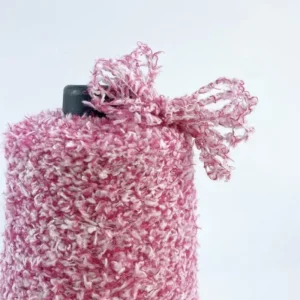 Yarn for Crocheting 100% Polyester Sustainable Boucle Home Fleece Yarns for 3 needle Flat Knitting Machine